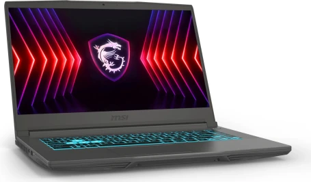 Ноутбук MSI Thin 15 B12UC-2632XRU Core i5 12450H 16Gb SSD512Gb NVIDIA GeForce RTX 3050 4Gb 15.6" IPS FHD (1920x1080) FreeDOS grey WiFi BT Cam (9S7-16R831-2632)