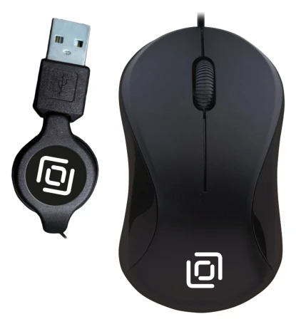 Оклик 115SR, проводная, 1000dpi, черный