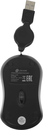 Оклик 115SR, проводная, 1000dpi, черный
