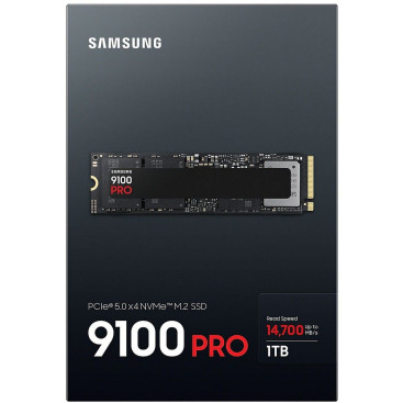 Samsung 9100 PRO Black 1TB M.2 2280 PCIe Gen5x4 MZ-VAP1T0BW