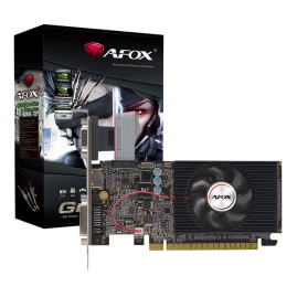 Afox NVIDIA GeForce GT 610 1GB DDR3 64bit VGA DVI HDMI 1FAN LP (AF610-1024D3L7-V6)