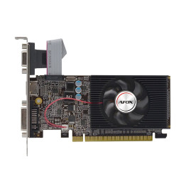 Afox NVIDIA GeForce GT 610 1GB DDR3 64bit VGA DVI HDMI 1FAN LP (AF610-1024D3L7-V6)