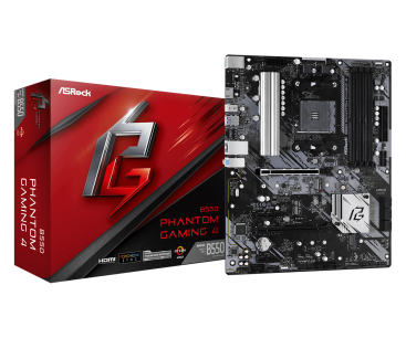 ASRock B550 PHANTOM GAMING 4, socket AM4