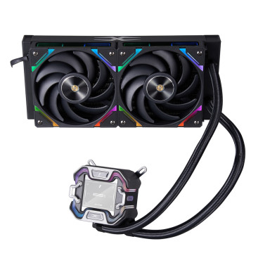 1STPLAYER X-240 ARGB, LGA1700/1200/115X/AM5/AM4, Black