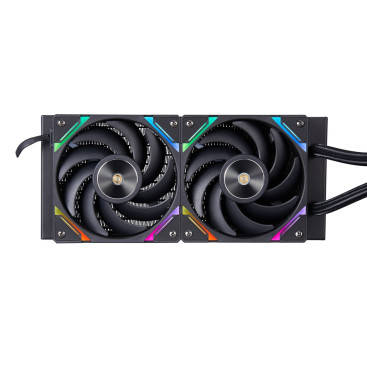 1STPLAYER X-240 ARGB, LGA1700/1200/115X/AM5/AM4, Black