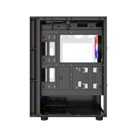 Powercase Mistral EA17, ATX, 4x120mm ARGB, Black, CMAEA17-A4