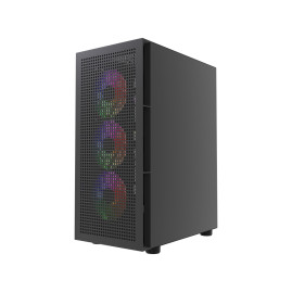 Powercase Mistral EA17, ATX, 4x120mm ARGB, Black, CMAEA17-A4
