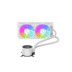 Coolleo ICE Fairy DIG 240 LITE WH, LGA1851/1700/1200/115X/AM5/AM4, DIG-240-LITE-WH, белый