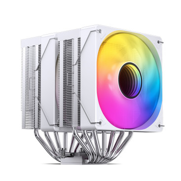 JONSBO CR-3000 ARGB White LGA20XX/1700/1200/115X/AM5/AM4 TDP 260W DUAL FAN 120mm