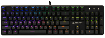 Клавиатура ARDOR GAMING Blade Optical оптомеханическая проводная (Черный)
