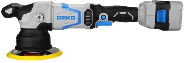 Эксцентриковая шлифмашина Deko DKCP20DA PRO D150мм аккум. жестк.кейс (085-1066)