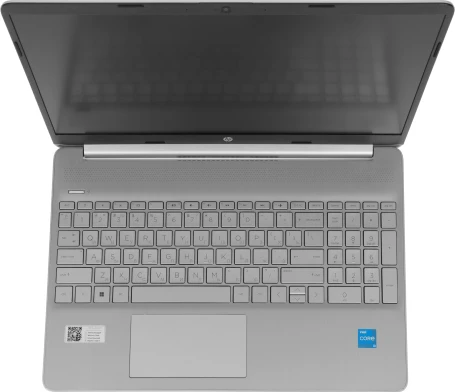 Ноутбук HP 15s-fq5340tu Core i3 1215U 8Gb SSD256Gb Intel UHD Graphics 15.6" SVA FHD (1920x1080) Windows 11 Home Single Language silver WiFi BT Cam (9R168PA)