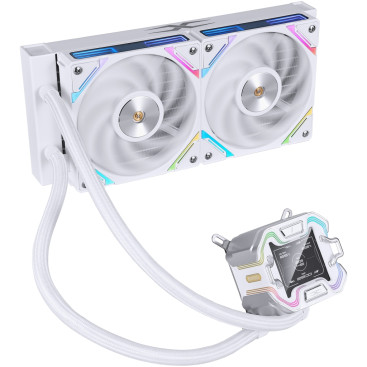 1STPLAYER X-240 ARGB, LGA1700/1200/115X/AM5/AM4, White