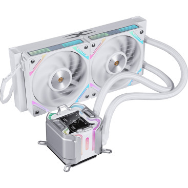 1STPLAYER X-240 ARGB, LGA1700/1200/115X/AM5/AM4, White