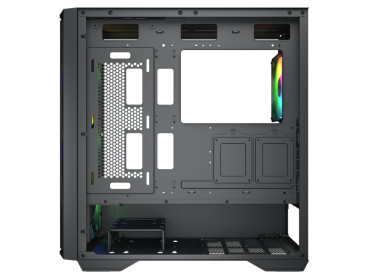 Cougar Uniface X RGB V2, E-ATX, 4x140mm ARGB, Black, CGR-5C78B-X-RGB-V2