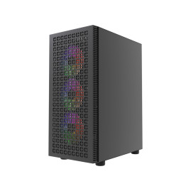 Powercase Mistral EA18, ATX, 4x120mm ARGB, Black, CMAEA18-A4
