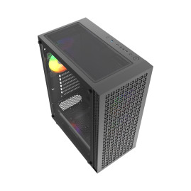 Powercase Mistral EA18, ATX, 4x120mm ARGB, Black, CMAEA18-A4