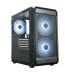 XASTRA A303M 3ARGB-C6, mATX, 3x120mm ARGB, Black, A303M-2FC14A-1FC12A-C6-D