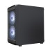 XASTRA A303M 3ARGB-C6, mATX, 3x120mm ARGB, Black, A303M-2FC14A-1FC12A-C6-D