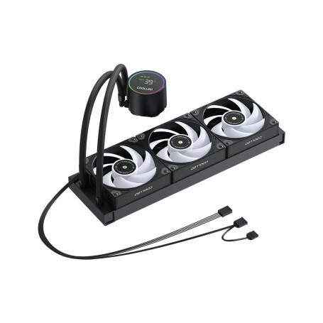 Coolleo ICE Fairy DIG 360 BK, LGA1851/1700/1200/115X/AM5/AM4, DIG-360-BK, черный