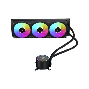 Coolleo ICE Fairy DIG 360 BK, LGA1851/1700/1200/115X/AM5/AM4, DIG-360-BK, черный