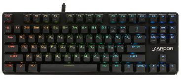 Клавиатура ARDOR GAMING Blade PRO Optical оптомеханическая проводная (Черный)