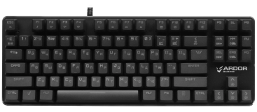 Клавиатура ARDOR GAMING Blade PRO Optical оптомеханическая проводная (Черный)
