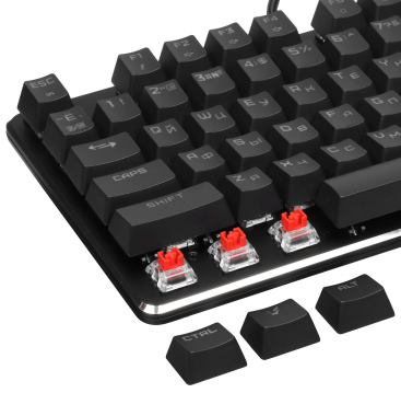 Клавиатура ARDOR GAMING Blade PRO Optical оптомеханическая проводная (Черный)