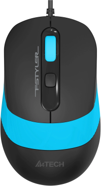 Набор клавиатура + мышь A4Tech Fstyler F1010 проводной (черный/синий)