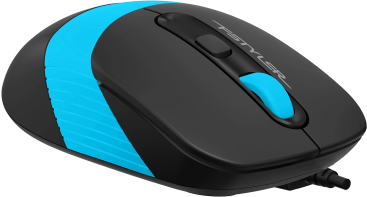 Набор клавиатура + мышь A4Tech Fstyler F1010 проводной (черный/синий)