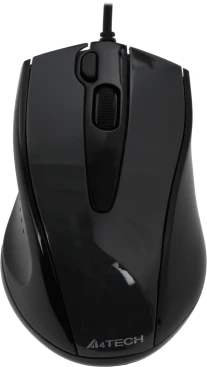 Мышь A4Tech V-Track Padless N-500FS черный оптическая 1200dpi silent USB 3but