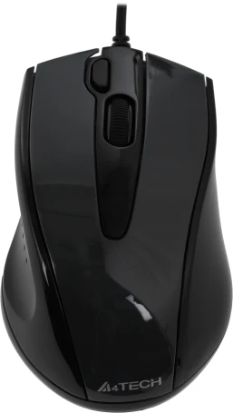 Мышь A4Tech V-Track Padless N-500FS черный оптическая 1200dpi silent USB 3but