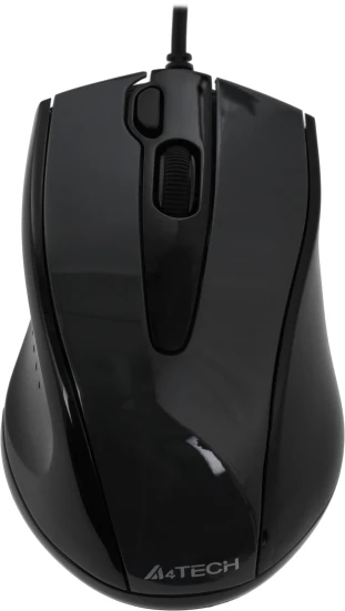 A4Tech V-Track Padless N-500FS, проводная, 1200dpi, черный