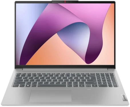 Ноутбук Lenovo IdeaPad Slim 5 16ABR8 Ryzen 7 7730U 16Gb SSD512Gb AMD Radeon Graphics 16" IPS WUXGA (1920x1200) без ОС grey WiFi BT Cam (82XG0097RK)