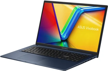 Ноутбук Asus Vivobook 17 X1704VA-AU661 U-series U300 8Gb SSD512Gb Intel UHD Graphics 17.3" IPS FHD (1920x1080) без ОС blue WiFi BT Cam (90NB10V2-M00SJ0)