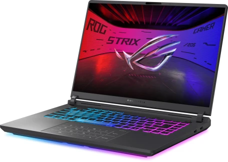 Ноутбук Asus ROG Strix G16 G615LW-S5080 Core Ultra 9 275HX 32Gb SSD1Tb NVIDIA GeForce RTX5080 16Gb 16" IPS WQXGA (2560x1600) без ОС grey WiFi BT Cam (90NR0LG1-M00330)