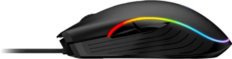 MSI Forge GM300, проводная, 7200dpi, черный