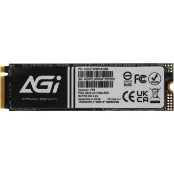 AGI AI298 2TB M.2 2280 PCIe Gen3x4 AGI2T0GIMAI298-CB