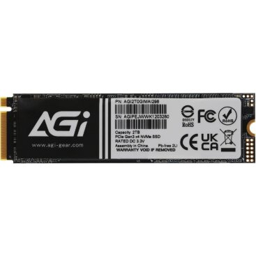 AGI AI298 2TB M.2 2280 PCIe Gen3x4 AGI2T0GIMAI298-CB