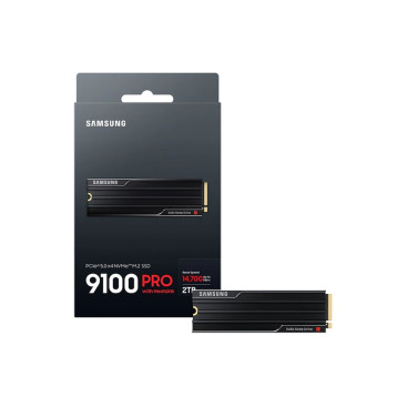 Samsung 9100 PRO Black 2TB M.2 2280 PCIe Gen5x4 14700/13400 MZ-VAP2T0CW