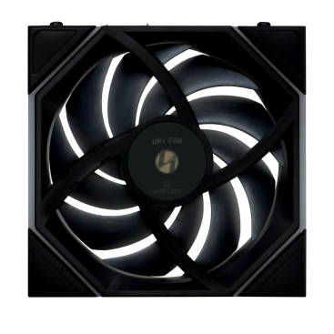 Комплект вентиляторов (3шт.) Lian Li UNI FAN TL WIRELESS 120 Reverse Blade / 12RTL1W3B BLACK / 120x124x28мм (PWM, ARGB, 2300 об/мин (Max.), 34dBa) / G99.12RTL1W3B.R0