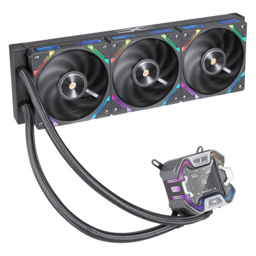1STPLAYER X-360 ARGB, LGA1700/1200/115X/AM5/AM4, Black