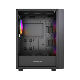 Powercase Mistral EA19, ATX, 4x120mm ARGB, Black, CMAEA19-A4