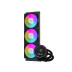 Coolleo ICE Fairy DIG 360 LITE BK, LGA1851/1700/1200/115X/AM5/AM4, DIG-360-LITE-BK, черный