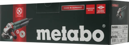 Углошлифовальная машина Metabo WE 15-125 Quick 1550Вт 11000об/мин рез.шпин.:M14 d=125мм (600448000)