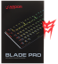 Клавиатура ARDOR GAMING Blade PRO механическая проводная [Kailh Blue] (Черный)