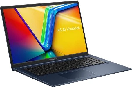Ноутбук Asus Vivobook 17 X1704ZA-AU333 Core i3 1215U 8Gb SSD512Gb Intel UHD Graphics 17.3" IPS FHD (1920x1080) без ОС blue WiFi BT Cam (90NB10F2-M00DH0)