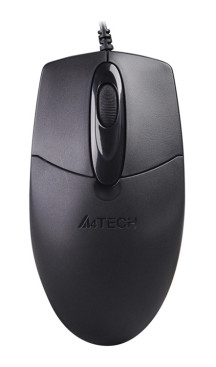 A4Tech OP-720, проводная, 1000dpi, черный
