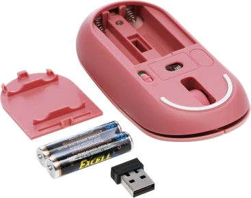 A4Tech Fstyler FG20, беспроводная, 2000dpi, розовый
