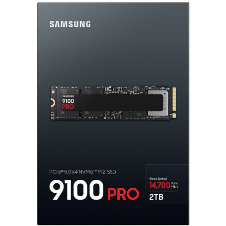 Samsung 9100 PRO Black 2TB M.2 2280 PCIe Gen5x4 MZ-VAP2T0BW